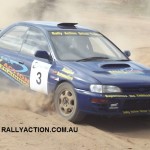 Rally Driving Sideways in a Subaru WRX