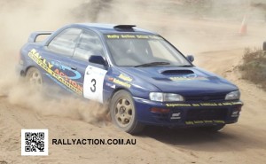 Rally Driving Sideways in a Subaru WRX
